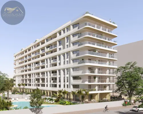 Nowoczesny apartament 100 m od morza w Villajoyosa