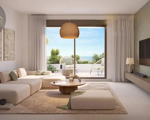 Apartament w malowniczym otoczeniu pola golfowego