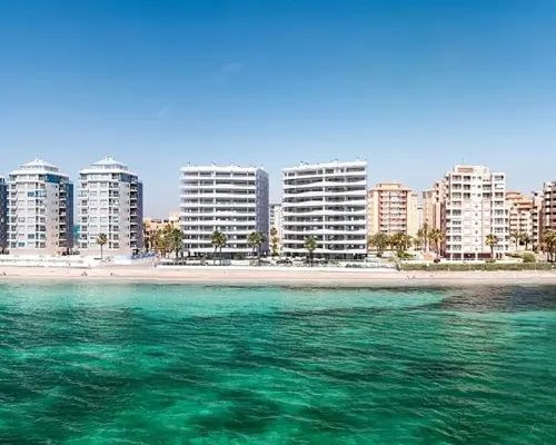 Apartament z widokiem na morze w La Manga
