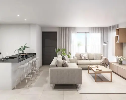 Bungalow 2 km od morza w San Pedro del Pinatar