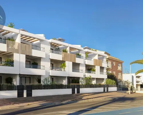 Nowoczesny apartament w pierwszej linii w Lo Pagan