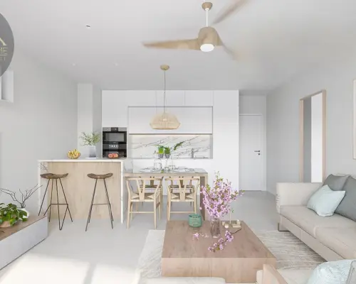 Nowoczesny apartament w pierwszej linii w Lo Pagan