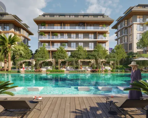 Luksusowe apartamenty na sprzedaż w Alanyi