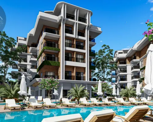 Nowoczesne apartamenty w Alanyi - dzielnica OBA