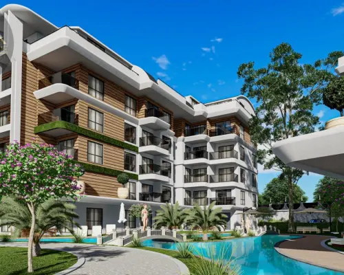 Nowoczesne apartamenty w Alanyi - dzielnica OBA