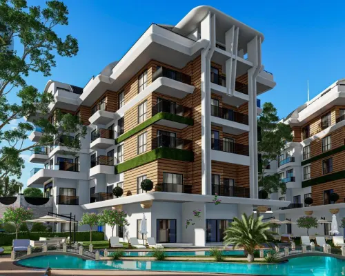 Nowoczesne apartamenty w Alanyi - dzielnica OBA