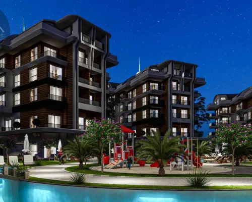 Nowoczesne apartamenty w Alanyi - dzielnica OBA