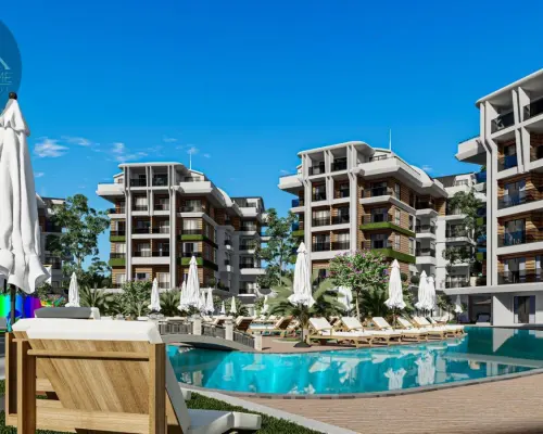 Nowoczesne apartamenty w Alanyi - dzielnica OBA