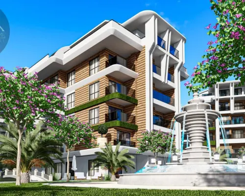 Nowoczesne apartamenty w Alanyi - dzielnica OBA