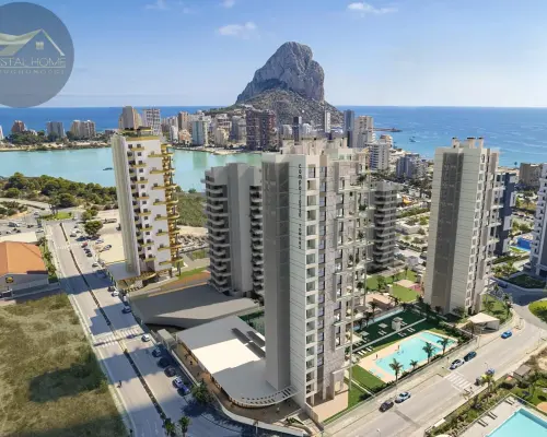 apartamenty z widokiem na morze w Calpe