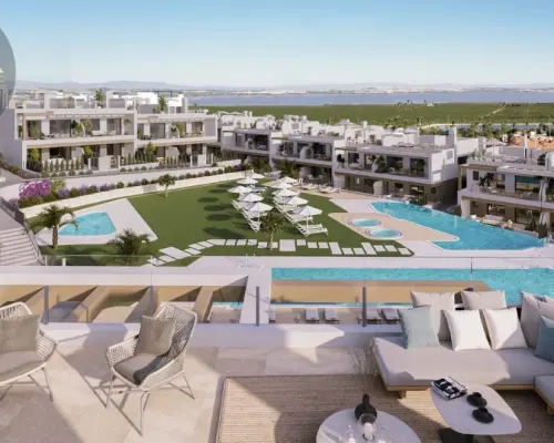 Apartament na nowoczesnym osiedlu w Torrevieja