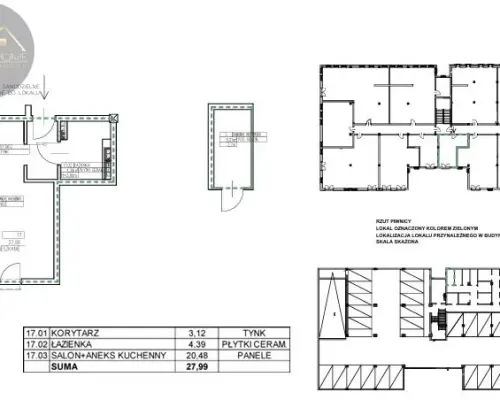 Corner House Mickiewicza 1 / kawalerka