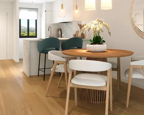Doskonałe apartamenty z widokiem na góry i morze