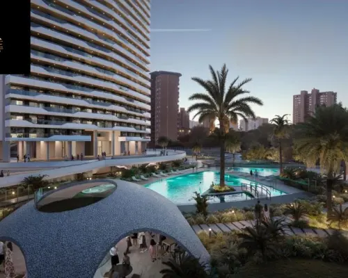 APARTAMENT W MIEJSCOWOŚCI BENIDORM
