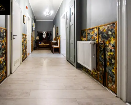 136m2, 4 pokoje, I piętro, 2 balkony