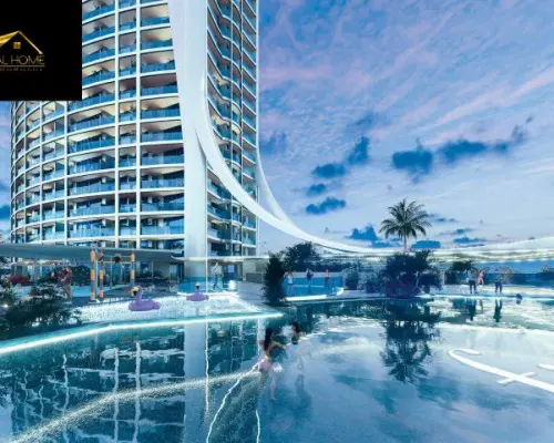 Apartamenty FASHIONZ RESIDENCES - taras z basenem