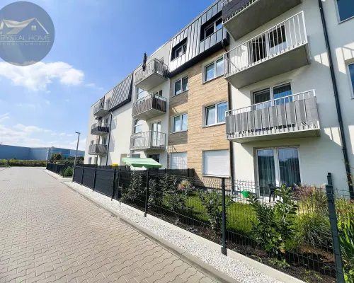 3 pokoje z balkonem, 63m2 w nowym budownictwie