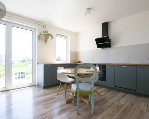 3 pokoje z balkonem, 63m2 w nowym budownictwie