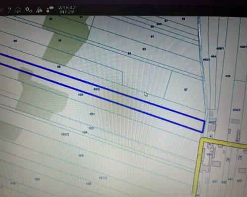 Duża działka 2,9 ha w Jabłonowie gm. Policzna.