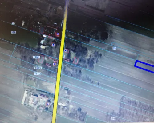Działka rola 0,77 ha w Jabłonowie gm. Policzna.