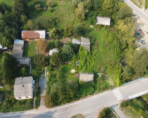 Działka budowlana, Urzędów, centrum, 25 a