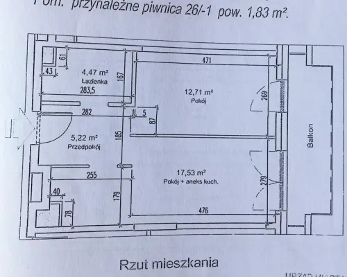 Mieszkanie, Lublin,Wrotków, ul. Wolińskiego, 40 m2