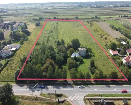 Działka 22 MN 1072 m2 w Końskowoli gm. Puławy.
