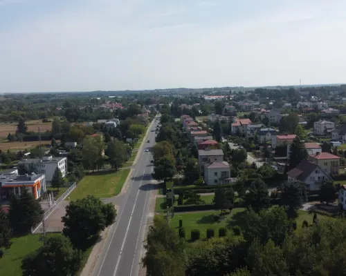 Działka 22 MN 1072 m2 w Końskowoli gm. Puławy.