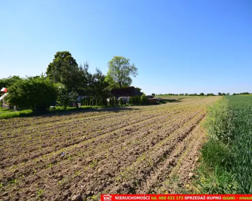 Działka rolno-budowlana bezpośrednio przy lesie.
