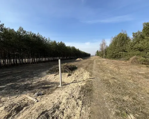 Działka z WZ w Wólce Gonciarskiej gm. Kazanów.