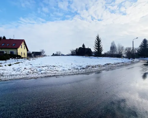Działka z WZ i pozw. na budowę bliźniaka-Konopnica