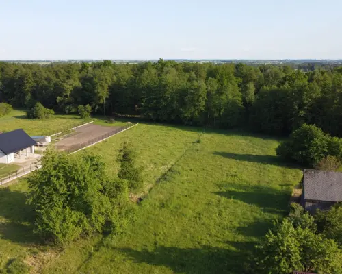 Siedlisko w Barłogach gm. Kurów 35 kw. do Lublina.
