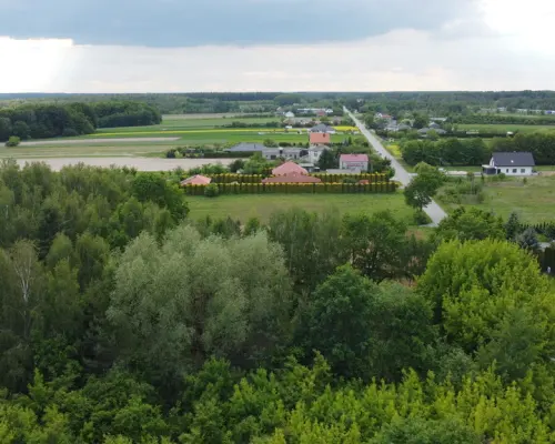 Działka budowlana 2000 m2 w Bronowicach gm. Puławy