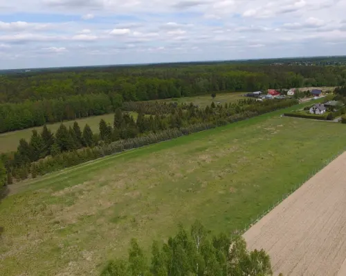 Działka, Majdan Kozłowiecki, zabudowa MN, 17ar