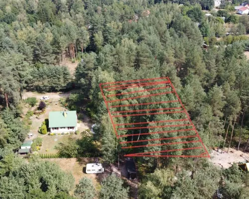 Działka 800 m2 w Woli Chodkowskiej Warszawa 85 km.