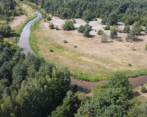 Działka 800 m2 w Woli Chodkowskiej Warszawa 85 km.