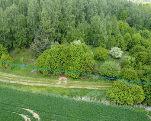Działka 2,15 ha z potencjałem koło Nałęczowa.