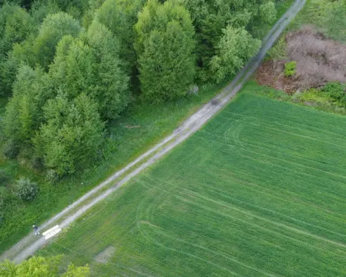 Działka o  pow. 1,63 ha w Karolowie gm. Chotcza.