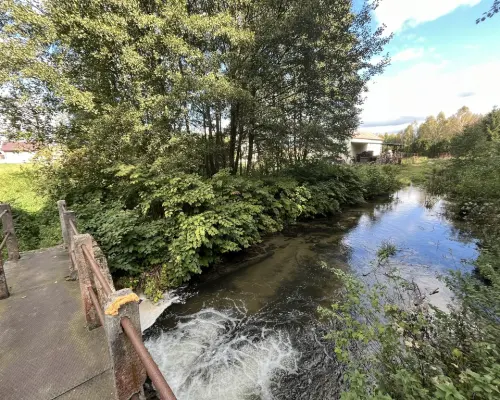 Działka 1441 m2 prze drodze 747 w Lipie Miklas.