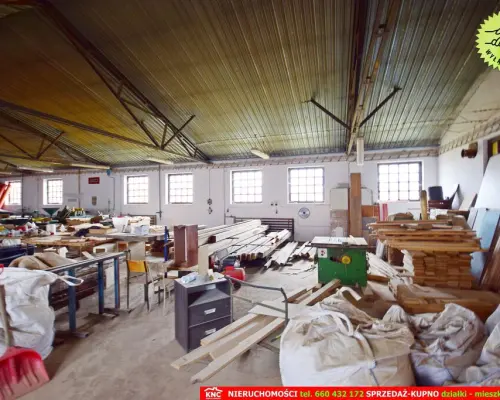 Hala produkcyjno-warsztatowa/magazyn blisko Lublin