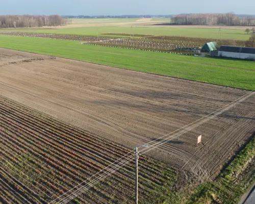 Działka z WZ w Helenowie/Policzna 16 km od Puław