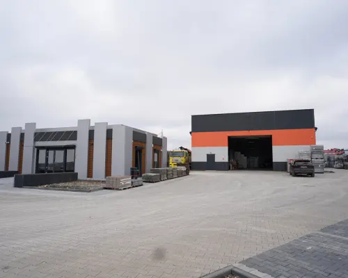 Rychłowice, gm. Wieluń | Budynek usługowy