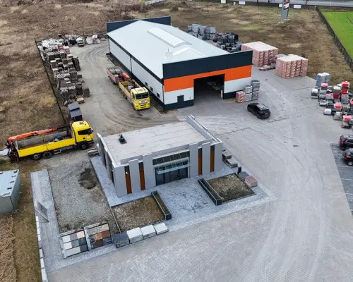 Rychłowice, gm. Wieluń | Budynek usługowy