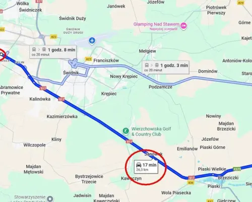 Siedlisko na działce 99a 20 minut od Lublina.