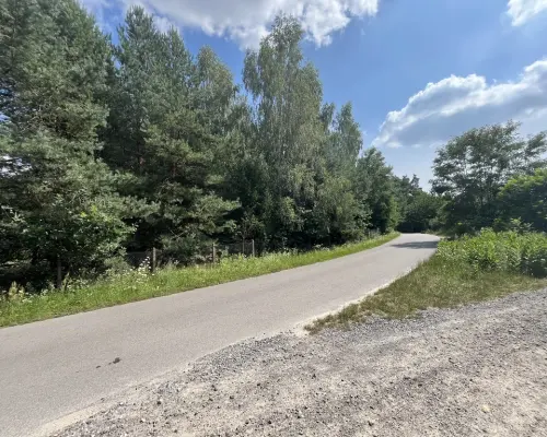 Działka 3117 m2 pośród drzew w Kowali gm. Puławy.