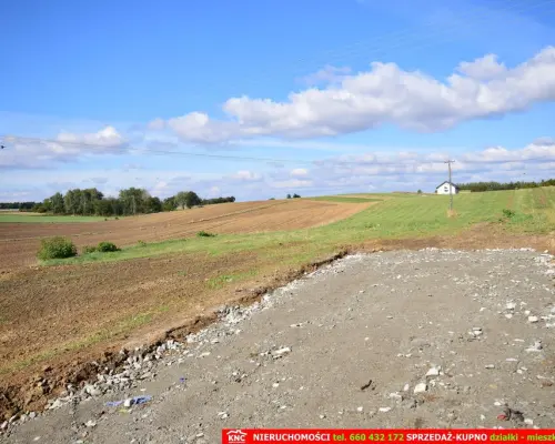 5 działek budowlanych blisko Lublina, wydane WZ.