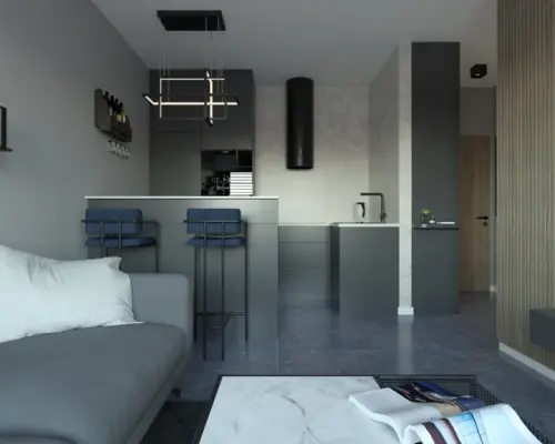 Częstochowa, ul. Złota | Apartament 43,68 m²