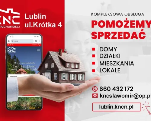 Działka usługowa pod wiele działalności.