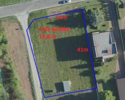 Działka budowlana ok. 13 ar os. Królów Lubartów