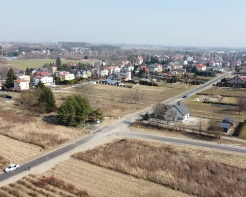 Działka 22 MN 1072 m2 w Końskowoli gm. Puławy.
